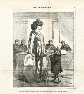 Illustration of Cham (1819-1879) in Le Charivari بواسطة أميدي دي نوي (شام)