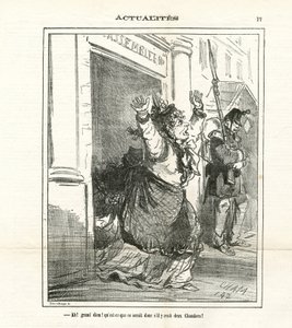 رسم توضيحي لشام (1819-1879) في The Charivari بواسطة أميدي دي نوي (شام)