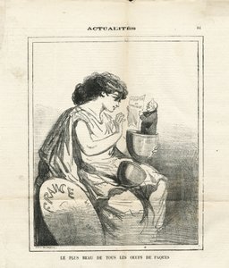 رسم توضيحي لشام (1819-1879) في The Charivari بواسطة أميدي دي نوي (شام)