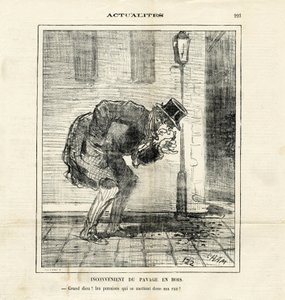 Illustration of Cham (1819-1879) in The Charivari بواسطة أميدي دي نوي (شام)