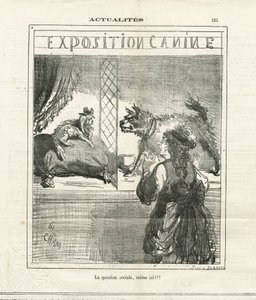 Illustration of Cham (1819-1879) in The Charivari بواسطة أميدي دي نوي (شام)