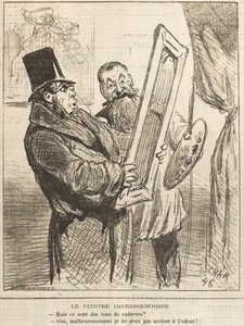 الرسام الانطباعي: لكن هذه نغمات الجثث ... 1877.