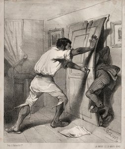 دائن في عجلة من امرنا ، 1840.