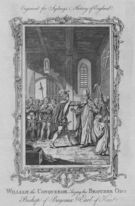 وليام الفاتح يستولي على أخيه أودو ، أسقف بايو وإيرل كينت ، 1773. بواسطة تشارلز ، سي غرينيون ، تشارلز غرينيون الأكبر. تشارلز جرينيون ، جرينيون