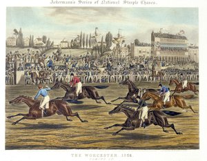 The Worcester: Coming In, engraved by Charles Hunt (colour litho) بواسطة تشارلز هانت