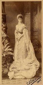 إليزابيث فيودوروفنا دي روسي (إليزابيث دي هيس دارمشتات) (1864-1918) - صورة للدوقة الكبرى إليزافيتا فيودوروفنا (1864-1918) ، الأميرة إليزابيث من هيسن والراين ، بواسطة بيرجاماسكو ، تشارلز (كارل) (1830-1896). تصوير الجيلاتين الفضي بواسطة تشارلز برجاماسكو