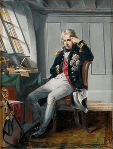 الفيكونت هوريشيو نيلسون (1758-1805)، قبل معركة ترافالغار، 21 أكتوبر 1805، حوالي عام 1854 (زيت على قماش) بواسطة تشارلز (بعد) لوسي