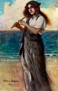 نانسي برايس 1880-1970 ، الممثلة الإنجليزية ، مثل بالاس أثينا في يوليسيس ، 1902.