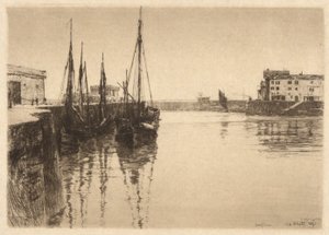 Honfleur بواسطة تشارلز أ.بلات