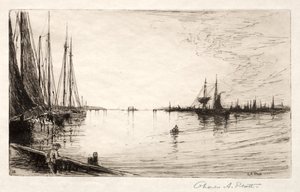 بروفيدنس ، رود آيلاند ، 1881. بواسطة تشارلز آدامز بلات