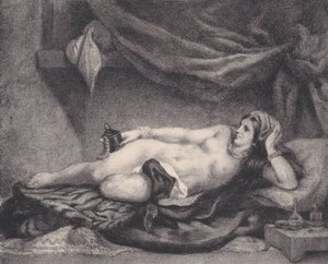لوداليسك ، 1852. بواسطة تشارلز ألكسندر ديباك