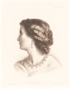 صورة لامرأة ايطالية أنطونيا. (العنوان على العنصر) صور لنساء إيطاليات (عنوان السلسلة)
