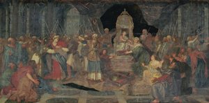 طاردة عثليا من الهيكل ، 1710 بواسطة تشارلز أنطوان كويبل