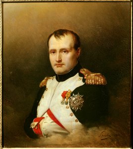 Portrait of Napoleon I (1769-1821) Decorating Iron Crown and Legion of Honour Painting by Charles Auguste Steuben (1788-1856) 1812 Paris, Musee de la Legion d