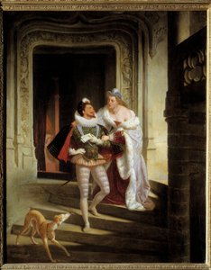 ماركيز نويرموتييرز ، شارلوت دي بون سيمبلانكاي (1551-1617) الذي يسعى لإبعاد هنري الأول من لورين ، دوق جويز دعا بالافري (1550-1588) للذهاب إلى مجلس ولايات بلوا قبل اغتياله (1588) في قلعة ب. بواسطة تشارلز بارتيليمي دوروبت