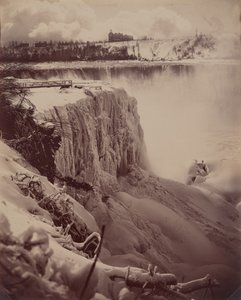 شلالات مجمدة ، ج. 1880.