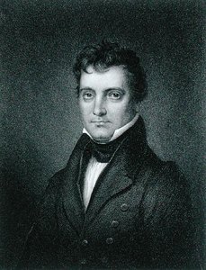 يوشيا ستودارد جونسون (1784-1833) نقش بواسطة جيمس بارتون لونجاكري (1794-1869) (نقش) بواسطة تشارلز بيرد (بعد) الملك
