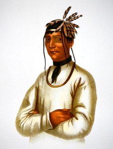 Caatousee من قبيلة Chippewa (لون ليثو) بواسطة تشارلز بيرد كينج