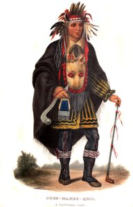 Okeemakeequid ، رئيس Chippeway بواسطة تشارلز بيرد كينج