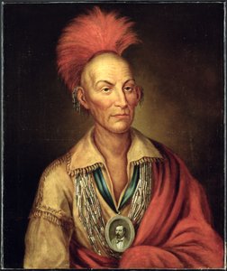صورة بلاك هوك (1767-1838) بقلم هومر هندرسون c.1870
