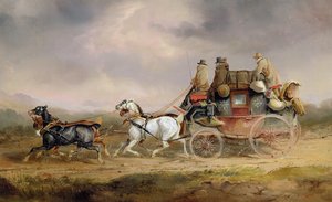 مدربو البريد على الطريق: The Louth-London Royal Mail يتقدم بسرعة