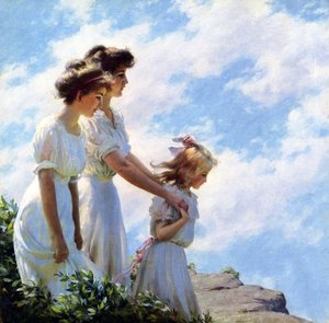 On the Cliff بواسطة تشارلز كورتني كوران