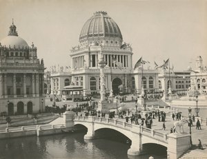 مبنى إداري في معرض العالم الكولومبي ، شيكاغو ، 1893 بواسطة تشارلز دودلي أرنولد