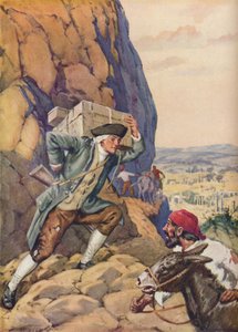 جيمس بروس يساعد أتباعه ، c1925 بواسطة تشارلز دادلي تينانت