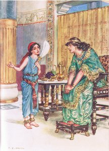 رسم توضيحي من خلال الكتاب المقدس ، نُشر عام 1928