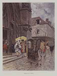 Sortie de la Messe (مغادرة الكنيسة بعد القداس)