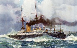 المريخ في سرب القناة ، 1901
