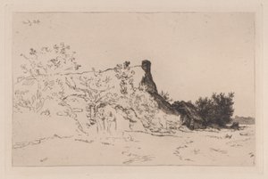 الكوخ الكبير كركاسير 1875. بواسطة تشارلز إميل جاك