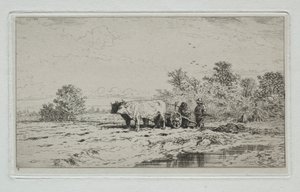 مناظر طبيعية ، عمال ، 1845.