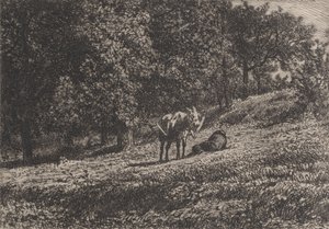أورشارد ، 1865. بواسطة تشارلز إميل جاك