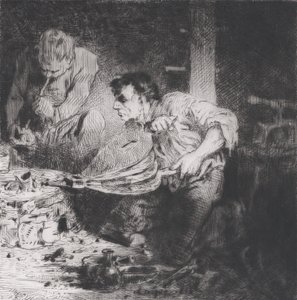 المزورون 1843. بواسطة تشارلز إميل جاك