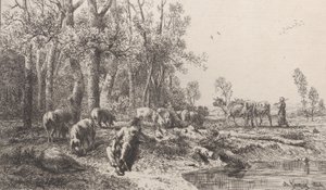 شتاء 1864. بواسطة تشارلز إميل جاك