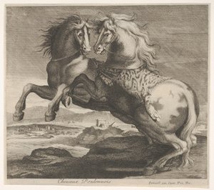 Chevaux Poulonnois. بواسطة تشارلز إرارد لو فلس