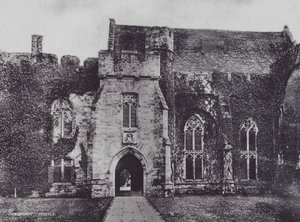 قلعة Penshurst (صورة b / w) بواسطة تشارلز إسينهيج كورك