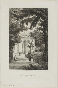 المدرج في Jardin des Plantes بواسطة تشارلز فرانسوا داوبيني