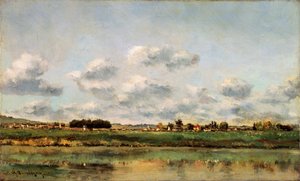 مصارف Oise ، 1859. بواسطة تشارلز فرانسوا داوبيني
