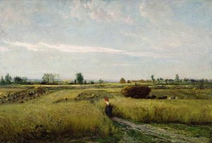الحصاد ، 1851 بواسطة تشارلز فرانسوا داوبيني
