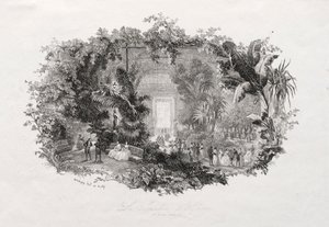 الحديقة الشتوية ، 1842-1843. بواسطة تشارلز فرانسوا داوبيني