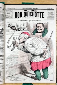Cover of “” Le Don Quixote””, number 200, Satirique en Couleurs بواسطة تشارلز جيلبرت مارتن