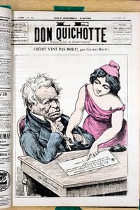 Cover of “” Le Don Quixote””, number 241, Satirique en Couleurs بواسطة تشارلز جيلبرت مارتن