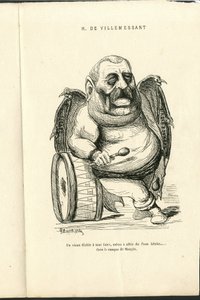 رسم توضيحي لتشارلز جيلبرت مارتن (1839-1905) في "" التجهم المعاصر "" بواسطة تشارلز جيلبرت مارتن