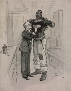 الطاعون الأسود ، المراق ، رسم كاريكاتوري بواسطة Chas Grave (1886-1944) من The Tatler ، رقم 1415 ، 8 أغسطس بواسطة تشارلز جريف