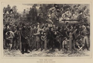 ها قد أتوا! ، الديربي ، 1871 ، في الملعب