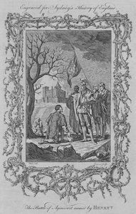 معركة أجينكورت التي أطلق عليها هنري الخامس ، 1773. بواسطة تشارلز غرينيون