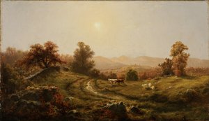 المناظر الطبيعية ، 1859. بواسطة تشارلز هـ.مور