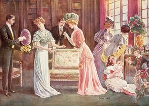 بيض عيد الفصح في المدينة ، 1908 بواسطة تشارلز هنري تينري